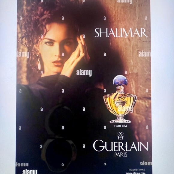 Drawing of Guerlain's Perfume Shalimar - Picture 1 of 6
